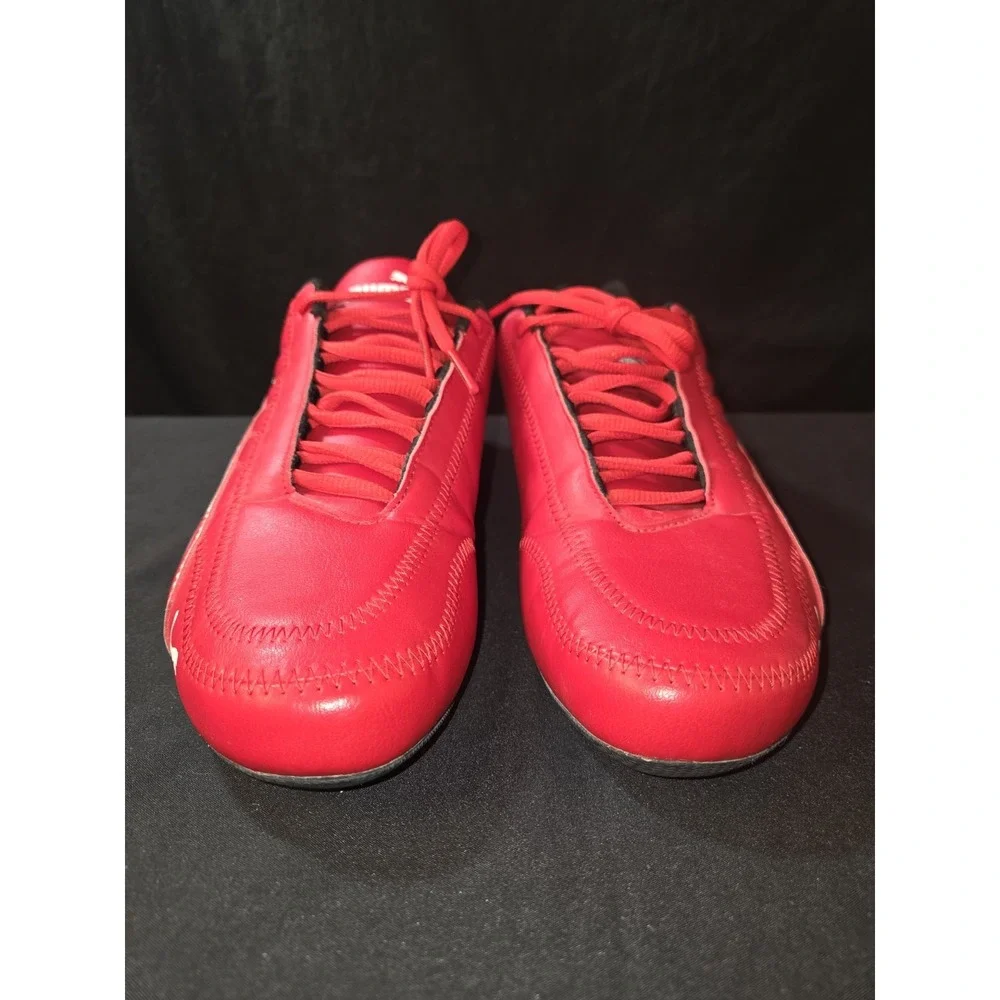 Puma Ferrari Future Cat Mens Size 10.5 Red White Black Athletic Motorsport Shoes - Picture 3 of 12